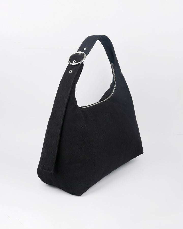 Núnoo Maxi Dandy Buckle Canvas Black Maxi Black