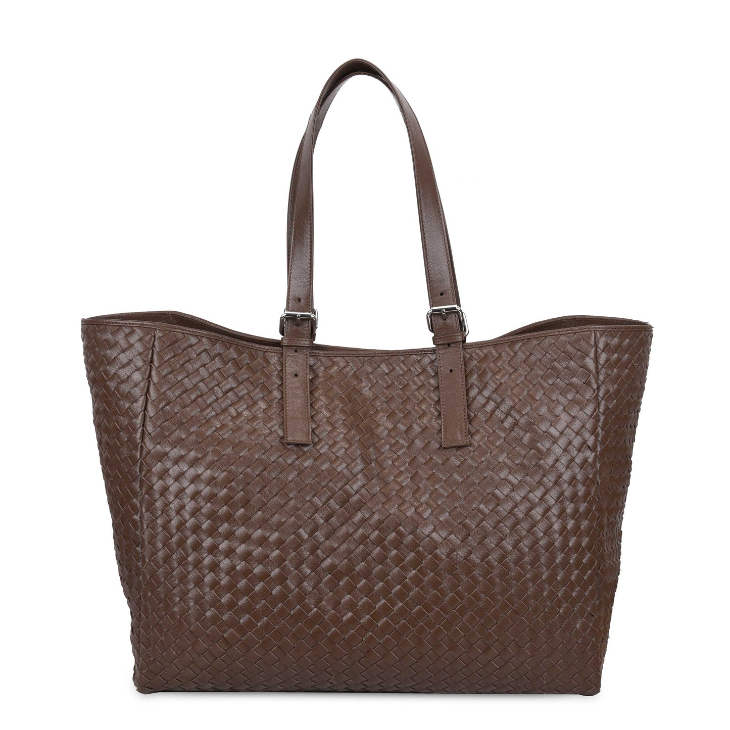 Núnoo Maxi Shopper Braided Mountain Dark Brown Maxi Dark brown
