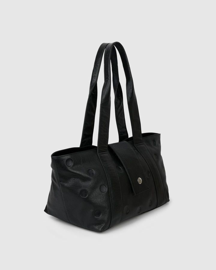 Núnoo Maxi Shopper Dot Mountain Black Maxi Black