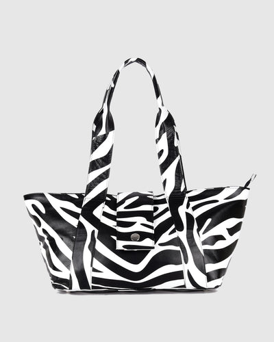 Maxi Shopper Savanna Black Stripe