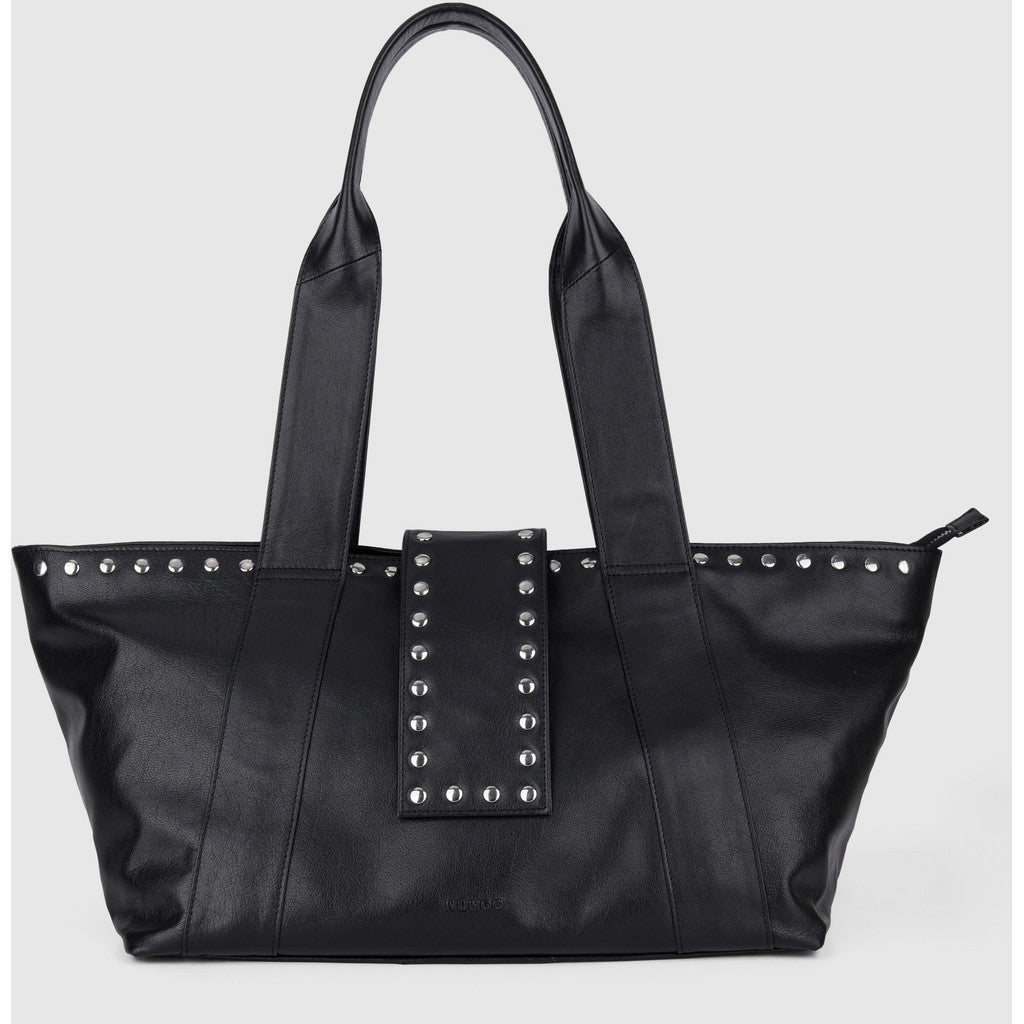 Núnoo Maxi Shopper Studs Mountain Black Maxi Black