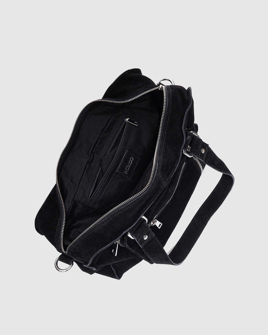 Núnoo Mille new suede Black Maxi Black