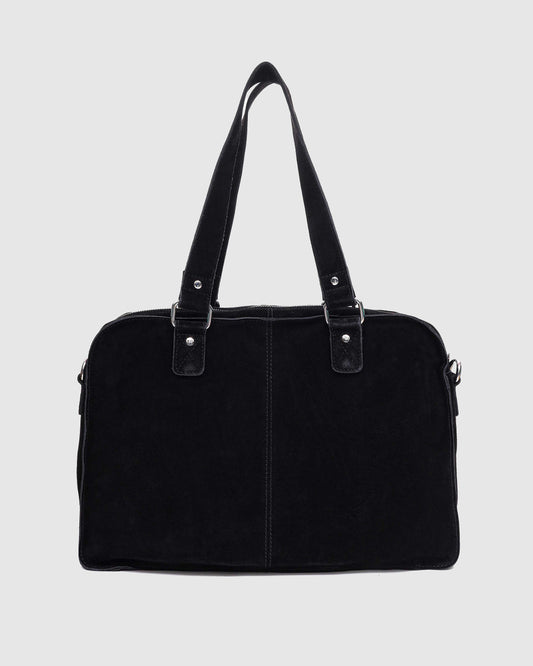 Núnoo Mille new suede Black Maxi Black