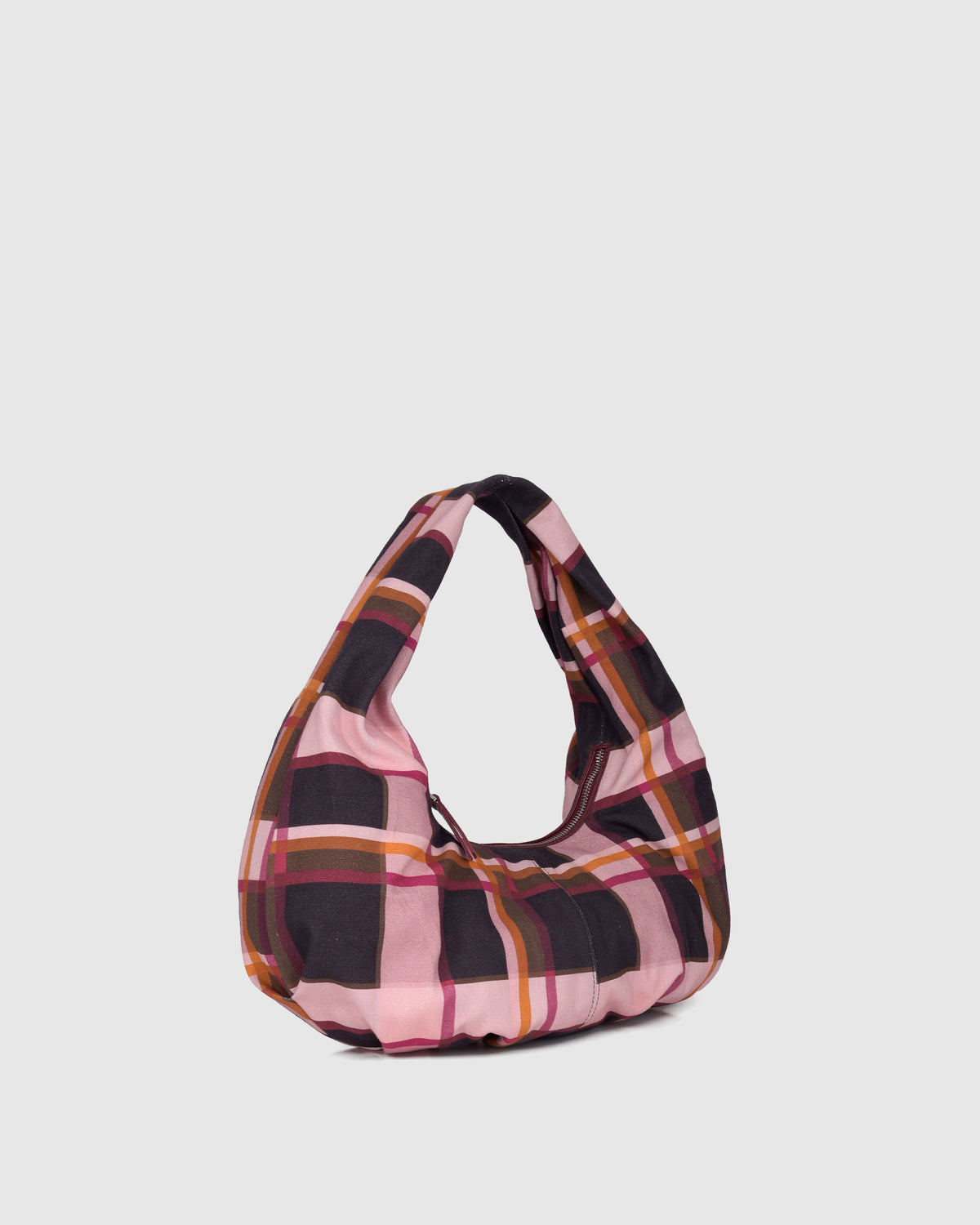 Núnoo Mini Alma Canvas Check Small bag Check
