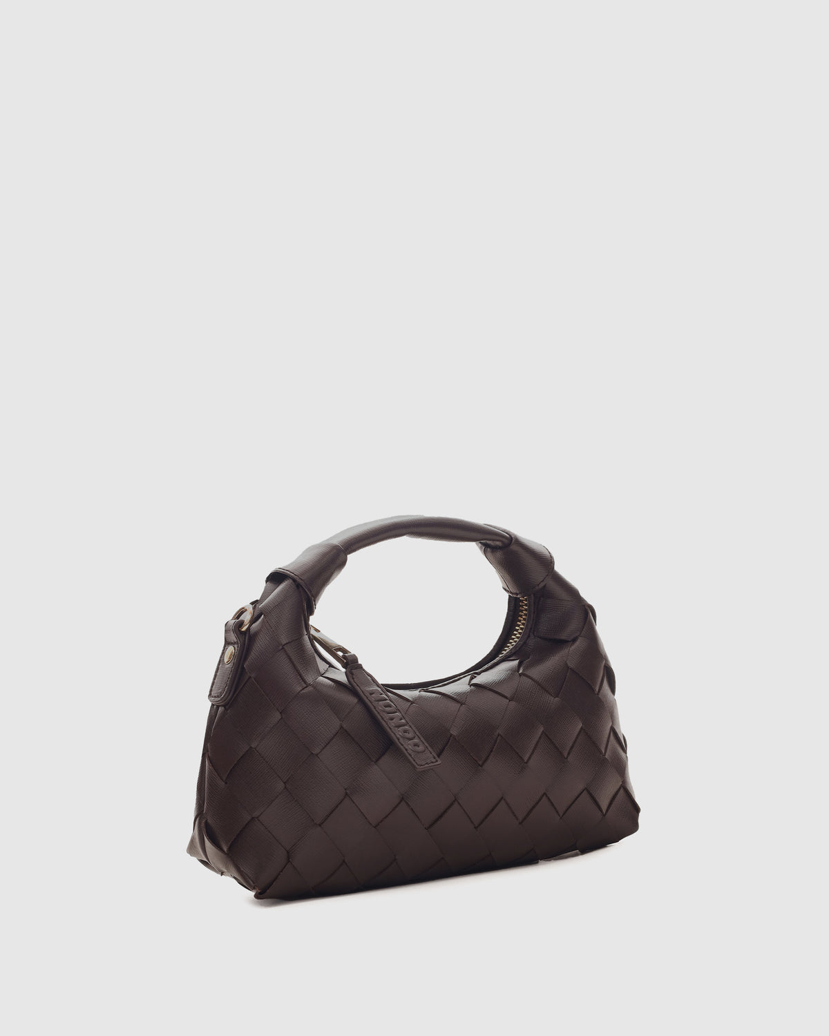 Núnoo Mini Dandy Braided Florence Mole w. Light Gold Small bag Mole