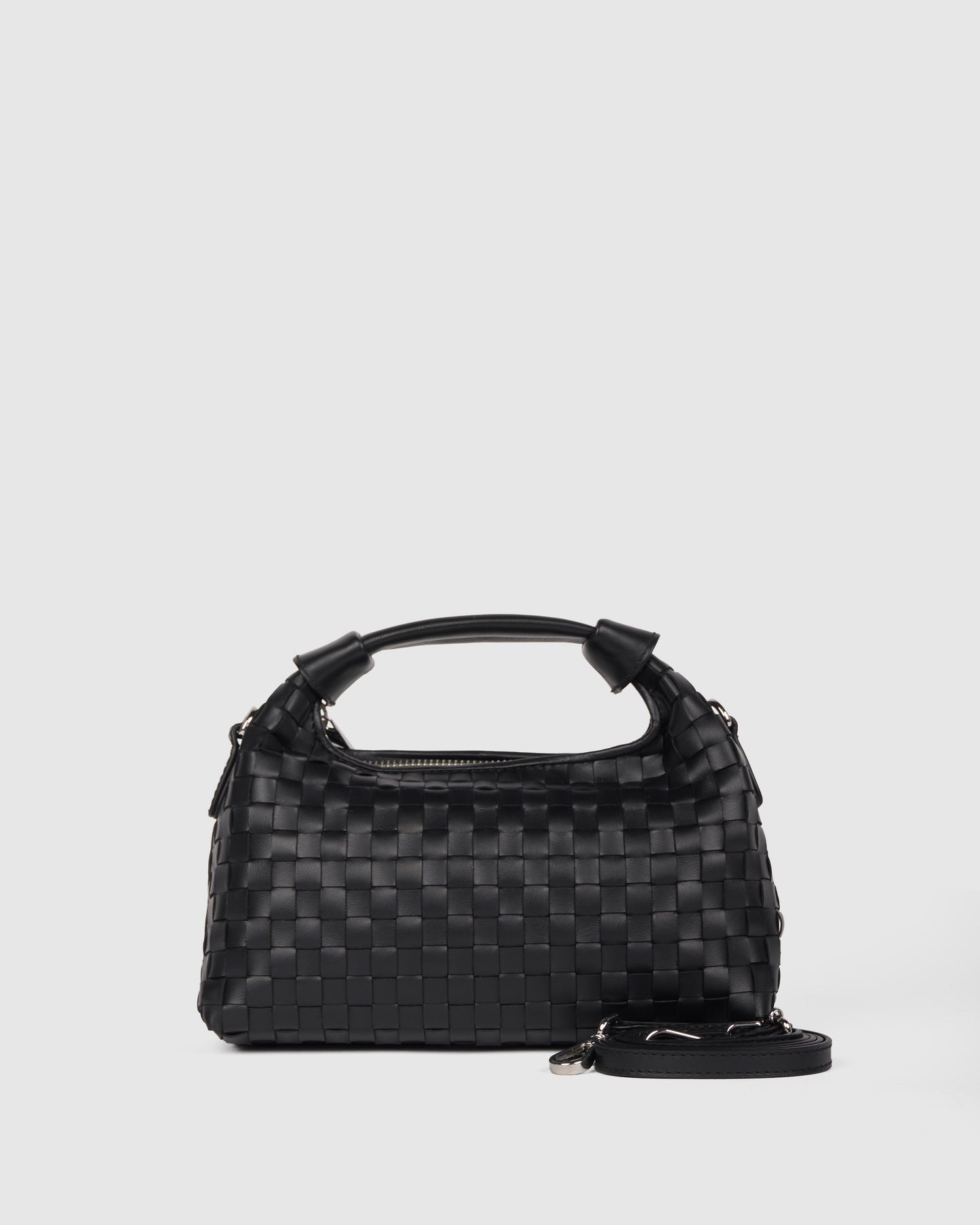 Núnoo Mini Dandy Braided Rain Black Small bag Black