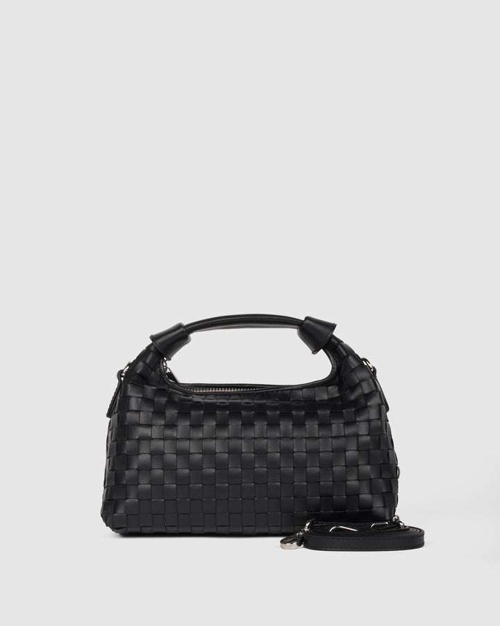 Núnoo Mini Dandy Braided Rain Black Small bag Black