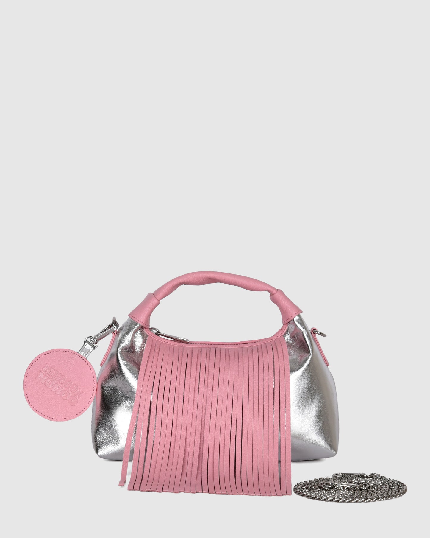 Núnoo Mini Dandy Fringe - Núnoo x Blitsbee Small bag Quartz Pink