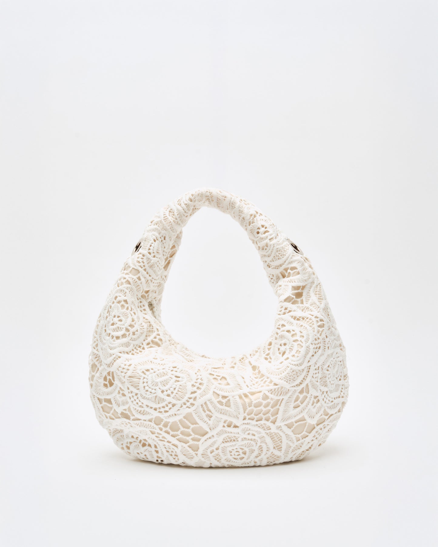 Núnoo Mini Gabi Lace Warm Grey Small bag Warm Grey