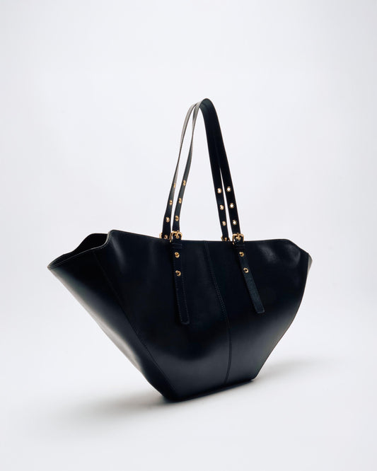 Núnoo Nora Florence Black w. Gold Maxi Black