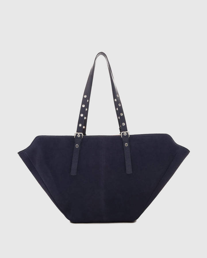 Núnoo Nora Suede Midnight Blue Maxi Midnight Blue