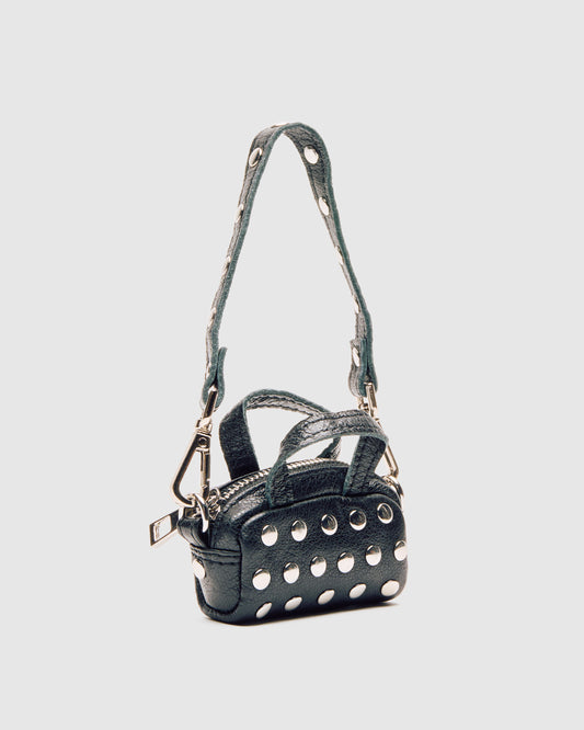 Núnoo Nugget Rivet Mountain Black Small bag Black