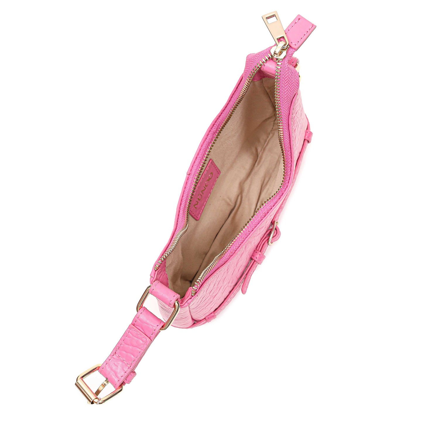 Núnoo Palma Belt New Zealand Pink w. Gold Small bag Pink