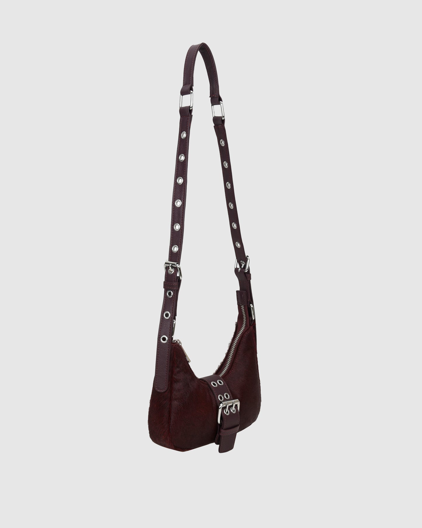 Núnoo Palma Buckle Deluxe Bordeaux Small bag Bordeaux