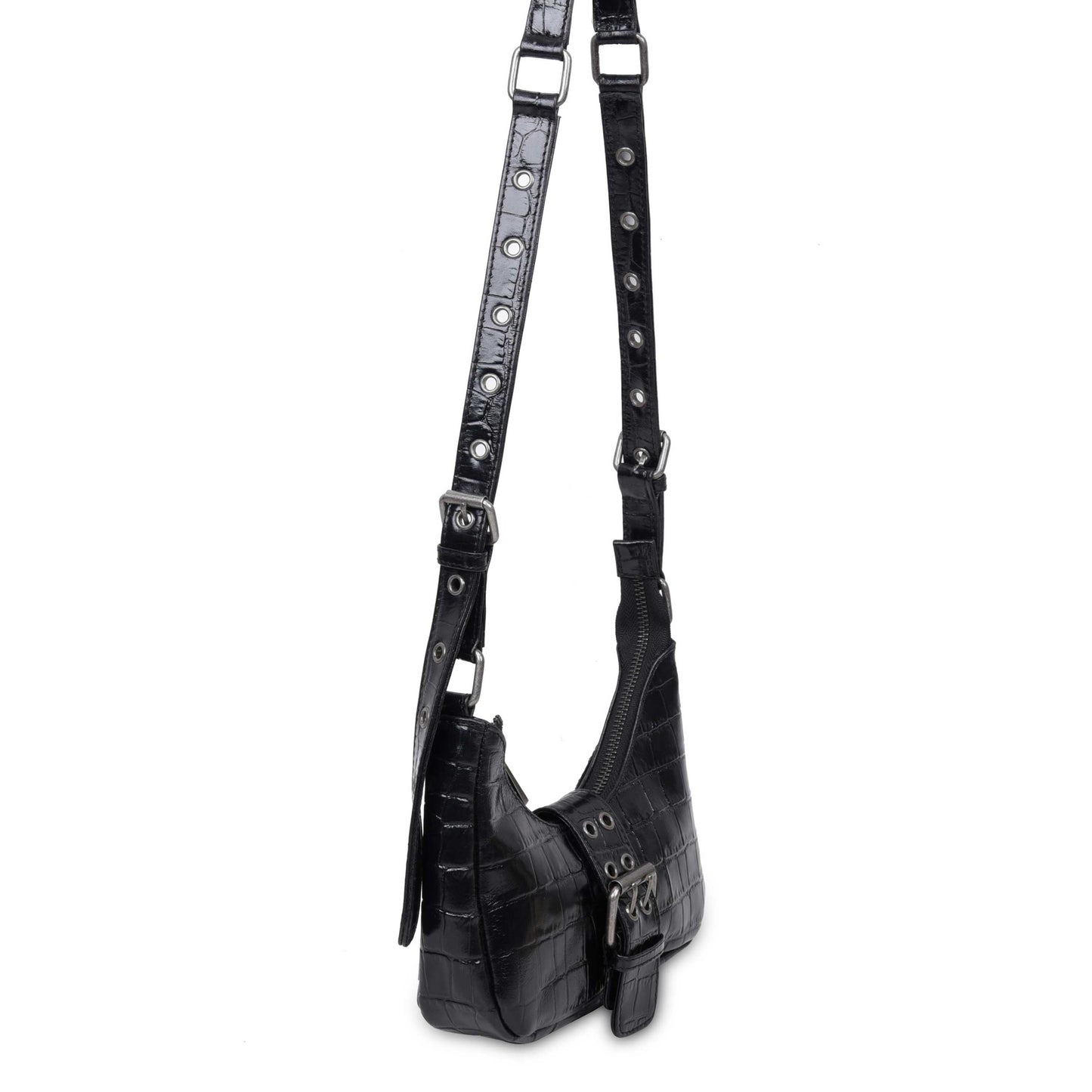 Núnoo Palma Buckle Texas Black Medium Black