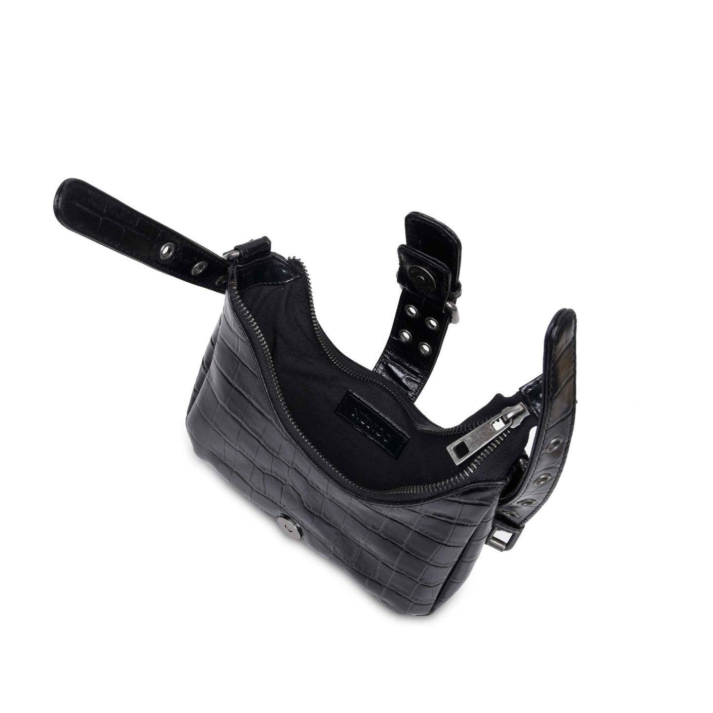 Núnoo Palma Buckle Texas Black Medium Black