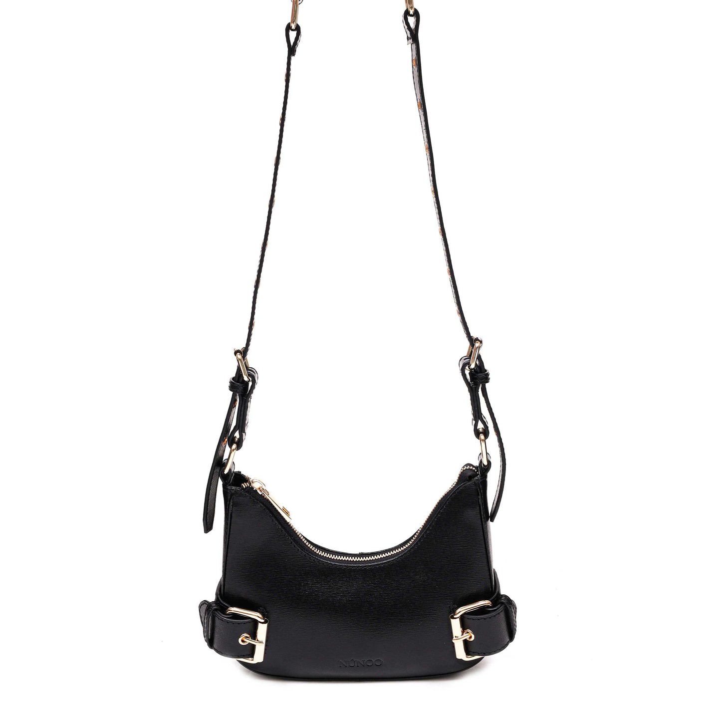 Núnoo Palma Florence Black w. Gold Small bag Black