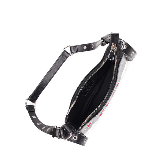 Núnoo Palma Number Florence Black/White Emilia Silberg Small bag Black/white