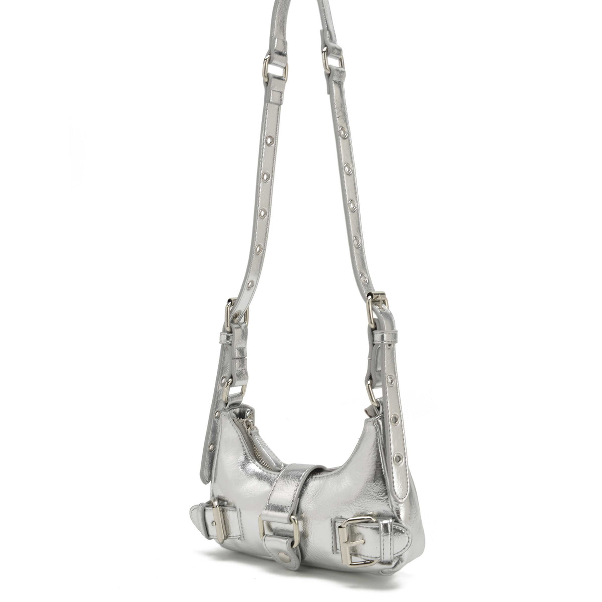 Núnoo Palma Recycled Cool Silver Small bag Silver