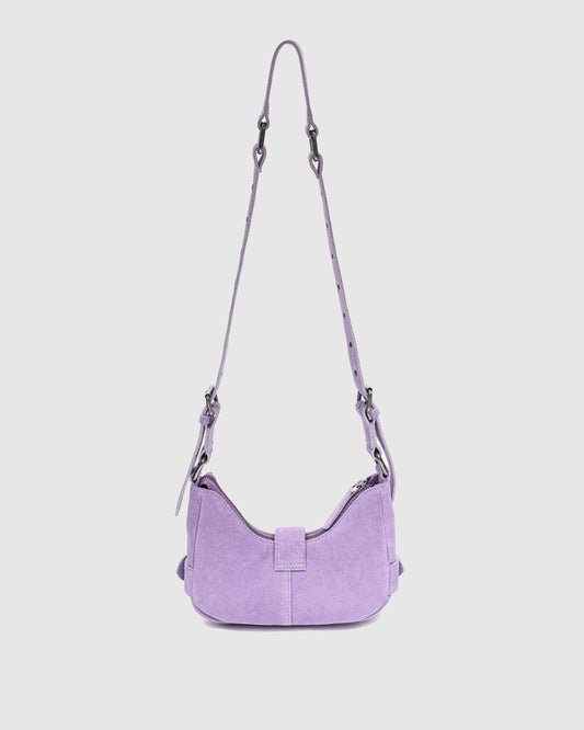 Núnoo Palma Suede Purple Small bag