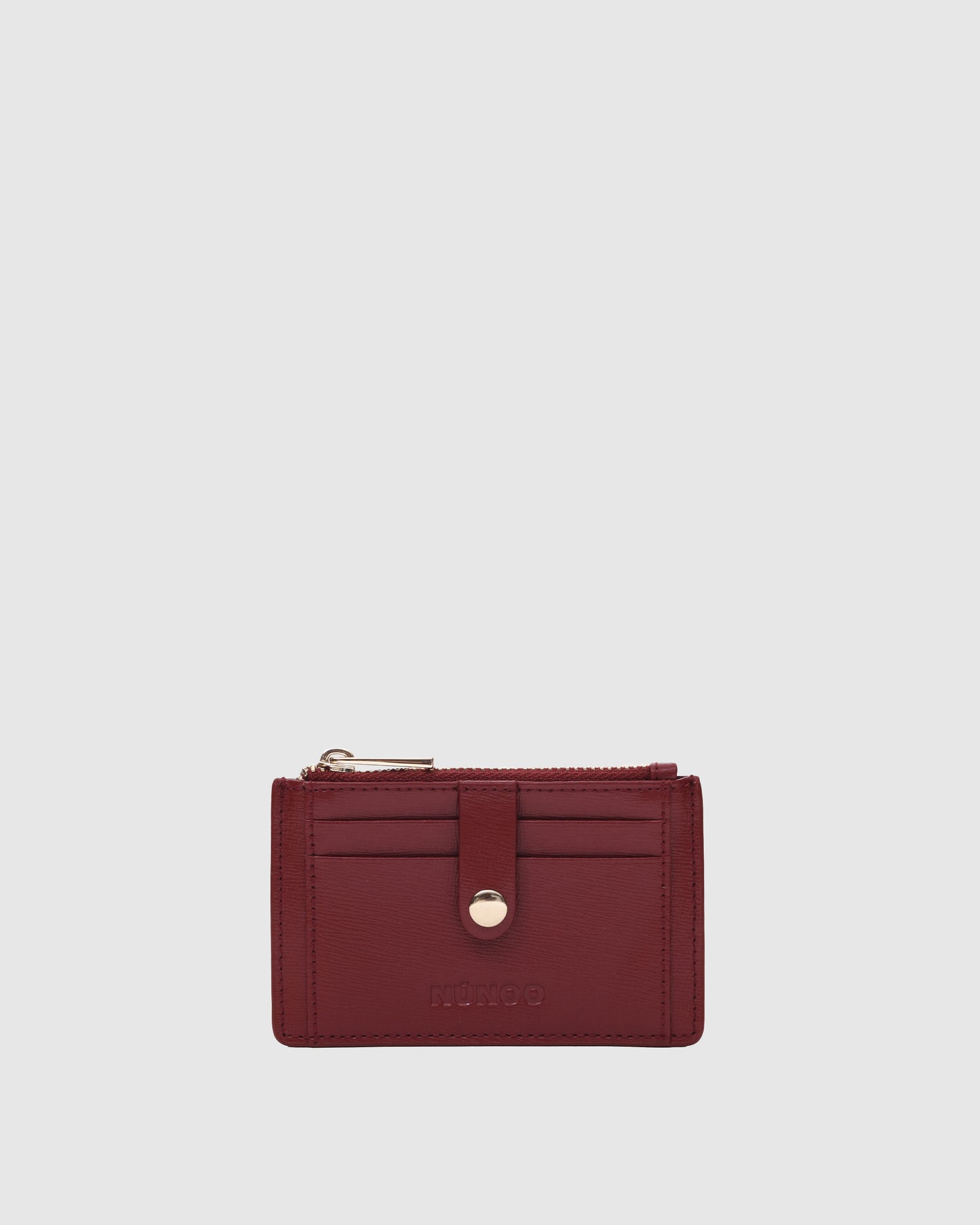 Núnoo Pixie Buckle Florence Maroon w. Gold Wallet Maroon