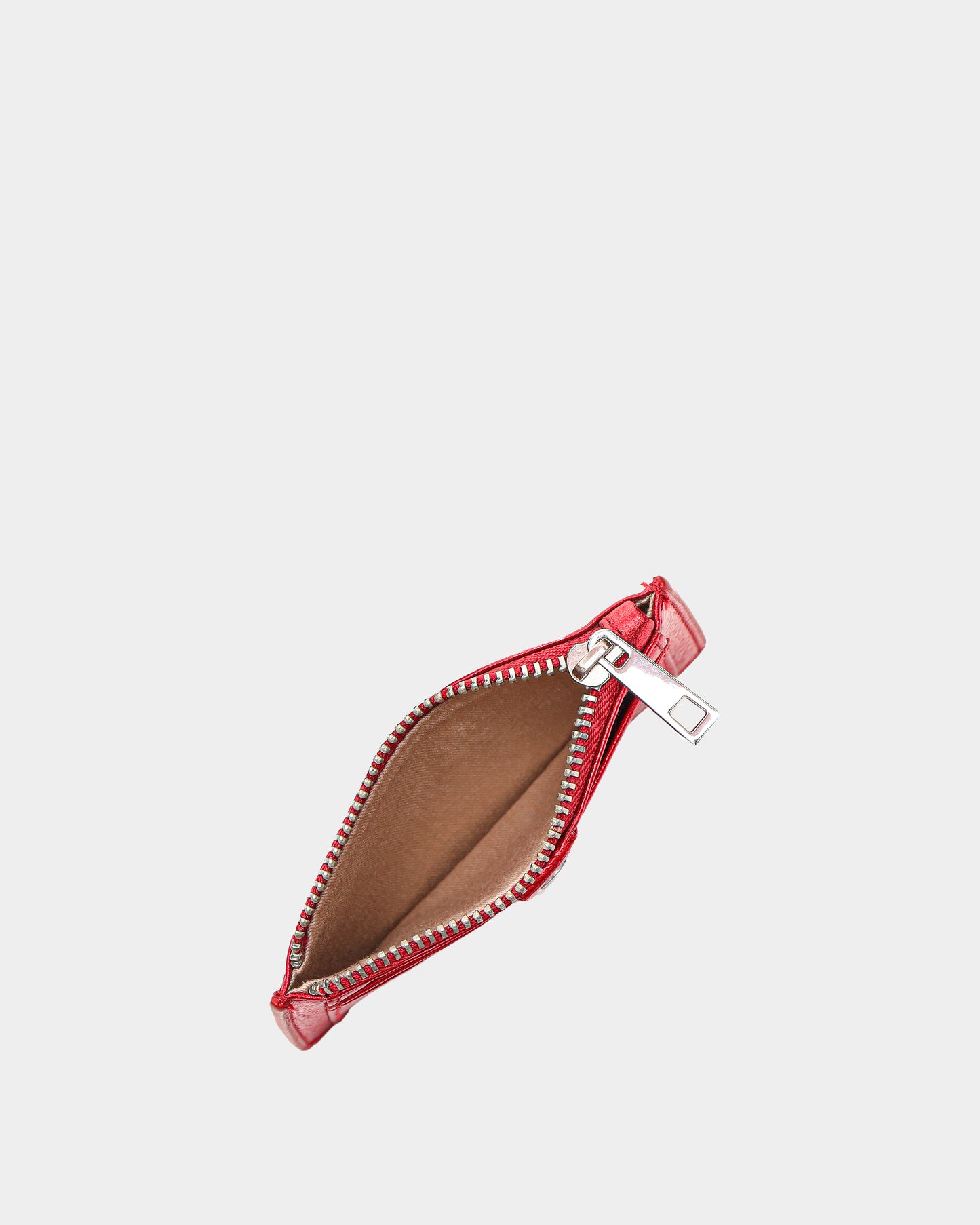 Núnoo Pixie Buckle Metallic Bright Red Wallet Bright Red