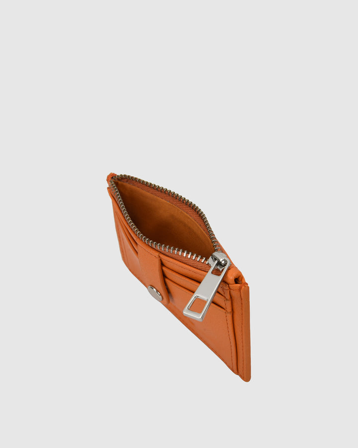 Núnoo Pixie Buckle Mountain Orange Wallet Orange