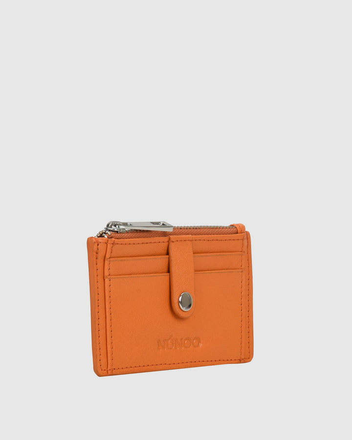Núnoo Pixie Buckle Mountain Orange Wallet Orange