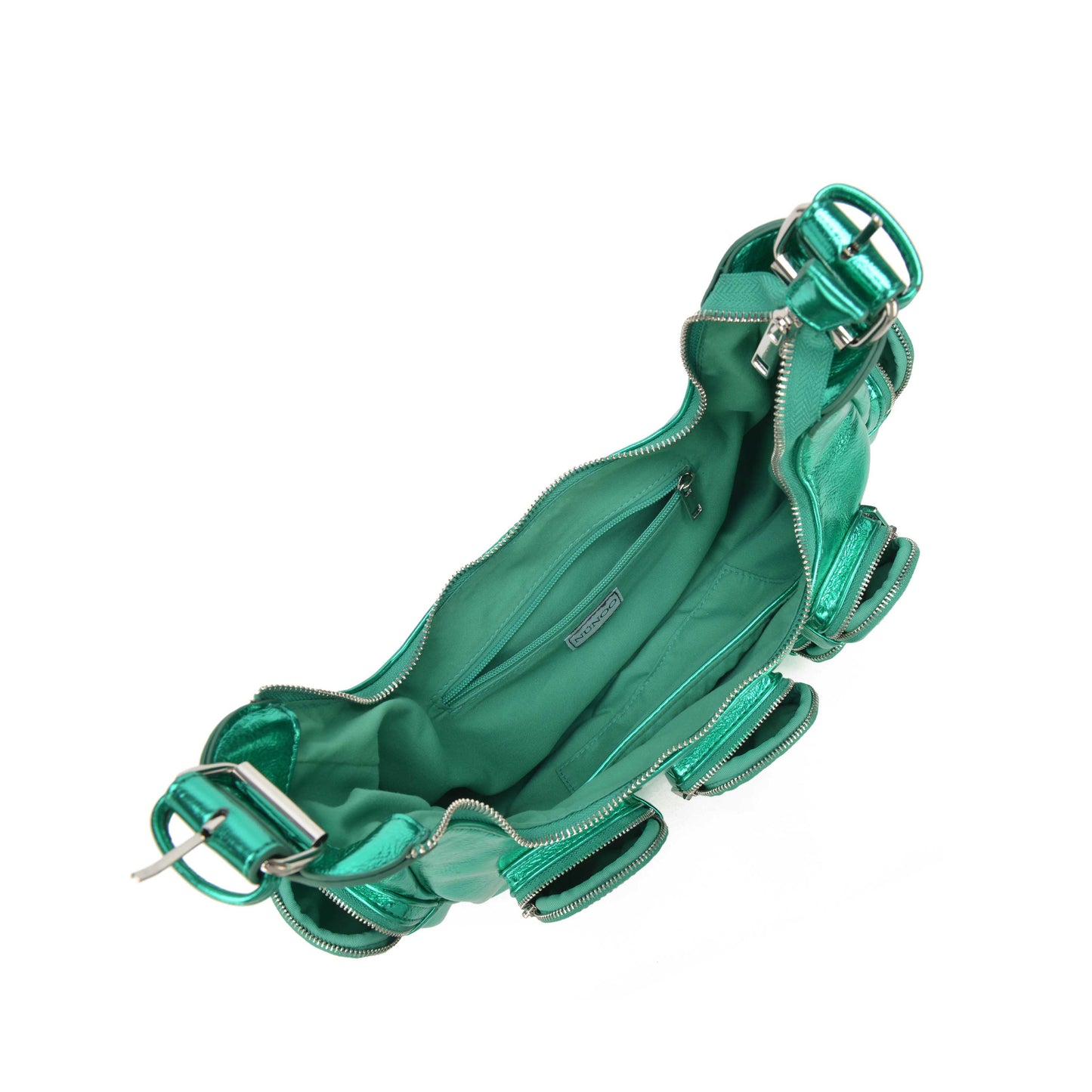 Núnoo Sally Pocket Recycled Cool Green Shoulder bags Green