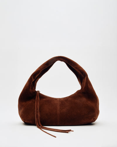 Small Alma Suede Chocolate Núnoo x Lia