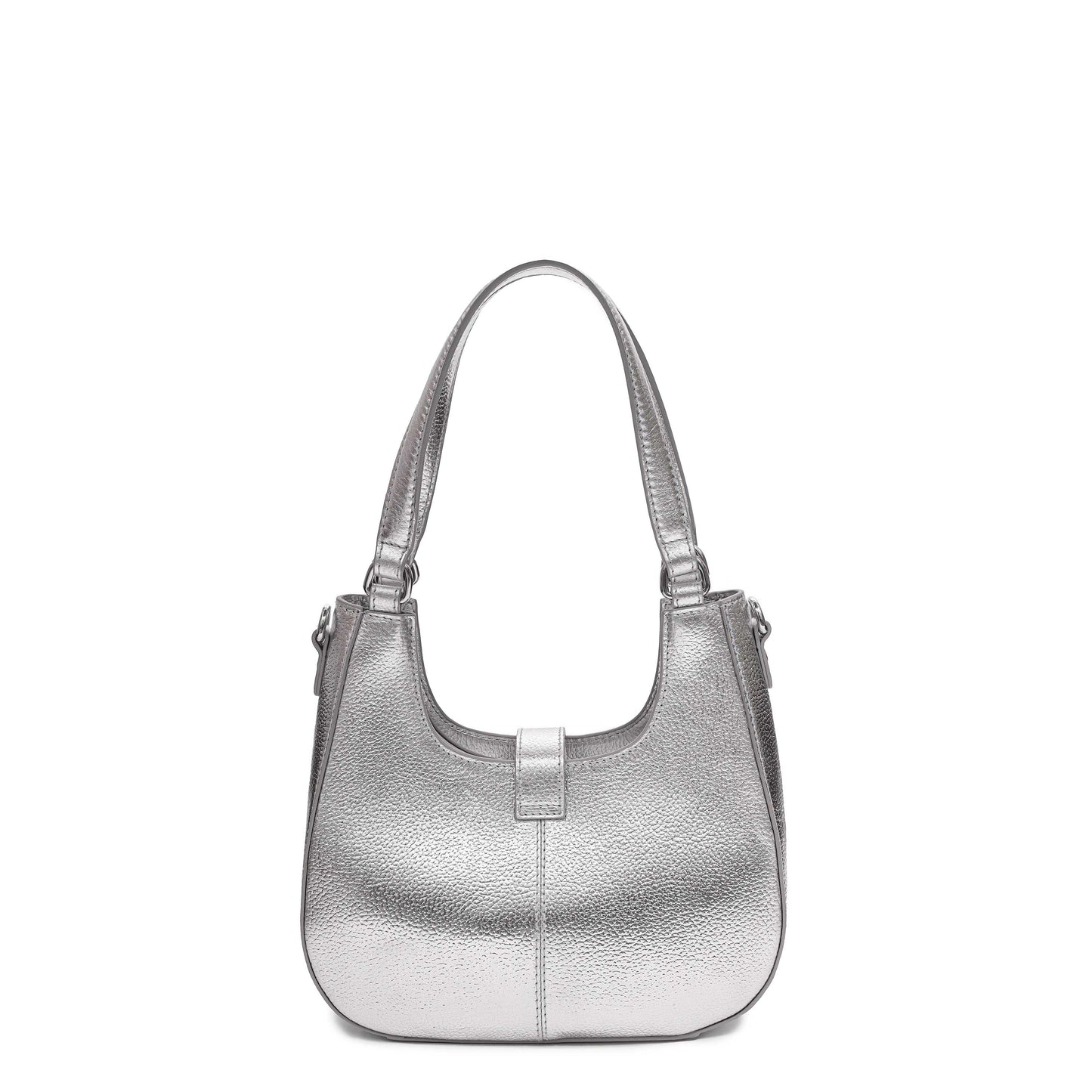 Núnoo Small Alva Metallic Silver Small bag Silver