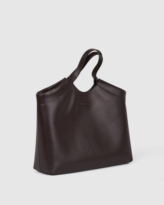 Núnoo Small Bellis Florence Chocolate w. Gold Large Chocolate