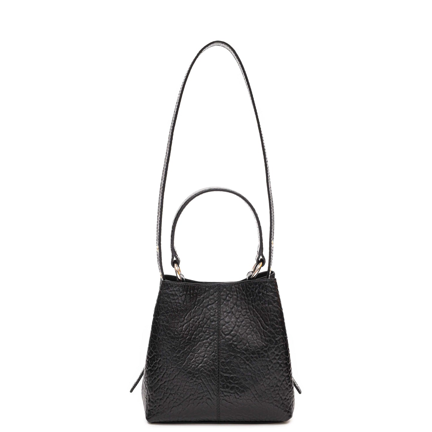 Núnoo Small Chiara New Zealand Black w. Gold Medium Black
