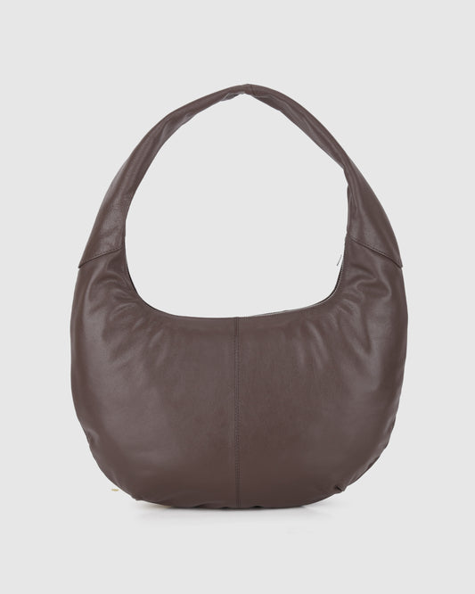 Núnoo Small Gabi Rivet Mountain Dark Brown Large Dark brown