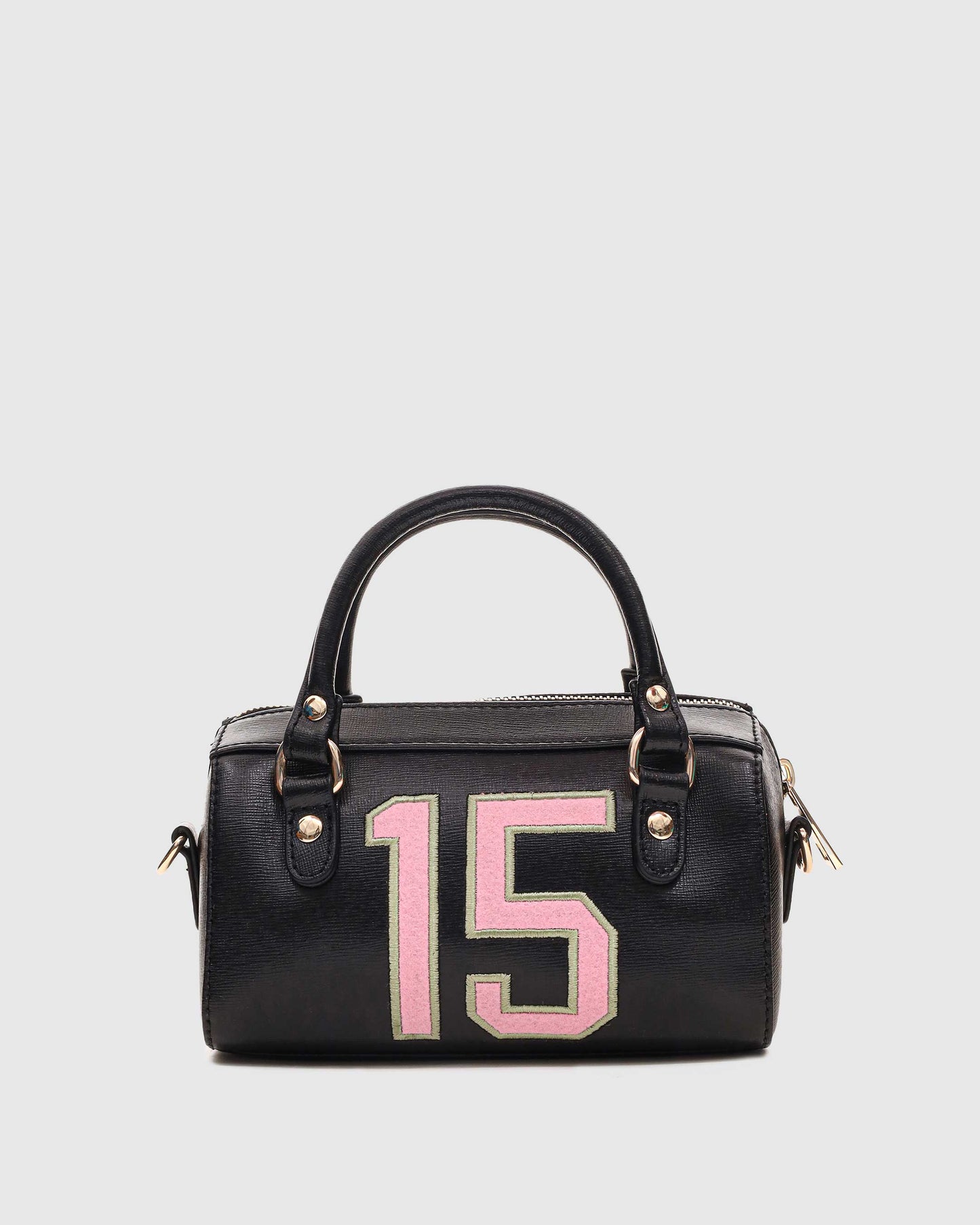 Núnoo Small Maya Details Florence Black w. Gold Small bag Black