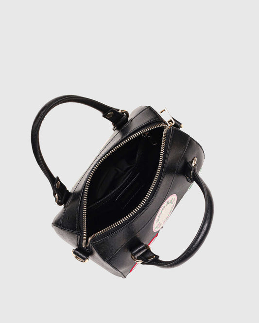 Núnoo Small Maya Details Florence Black w. Gold Small bag Black