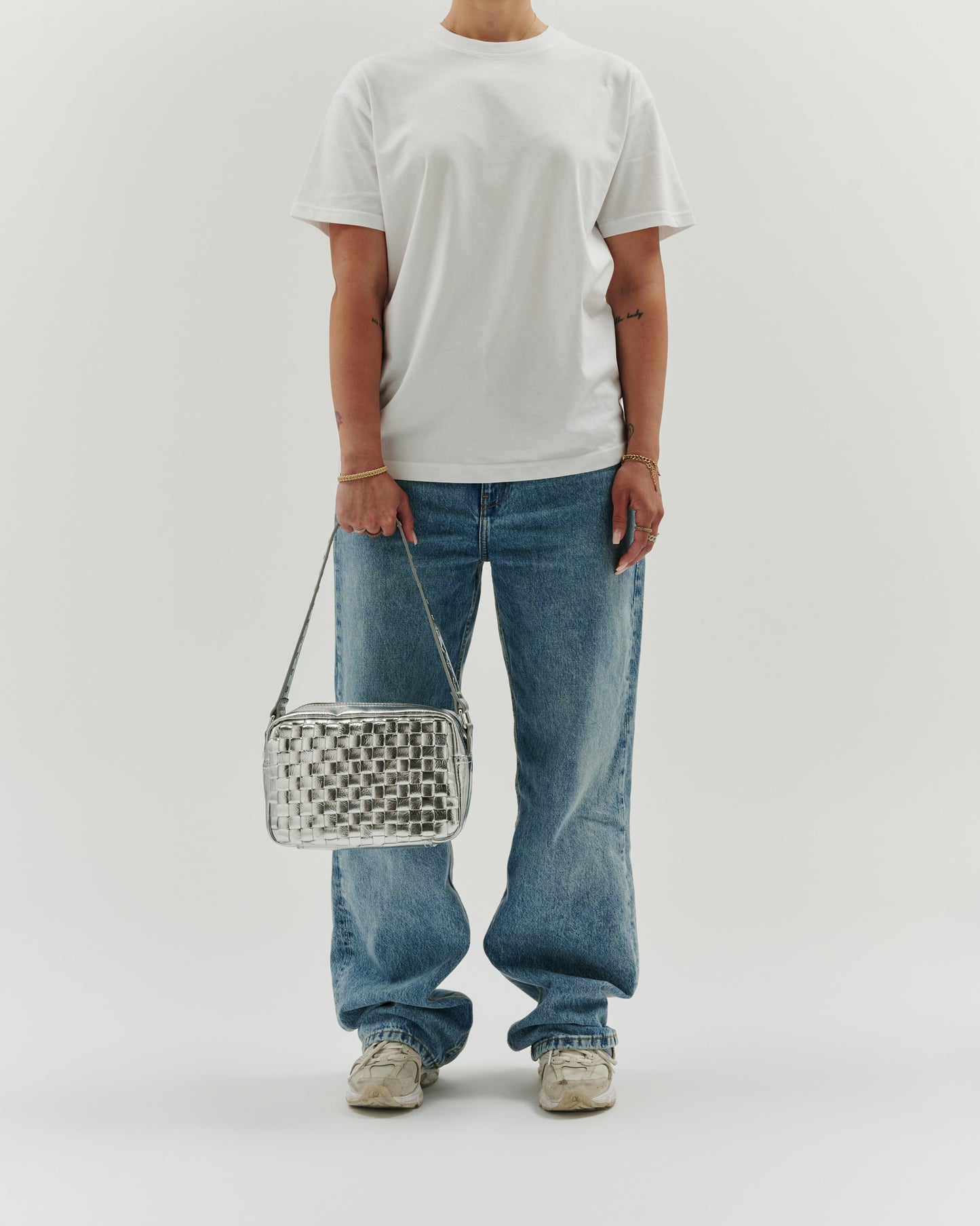 Núnoo Vilda recycled Cool Silver Medium Silver