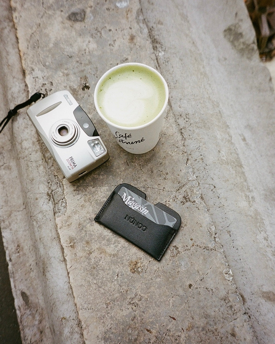 Núnoo Carla Florence Black Wallet Black