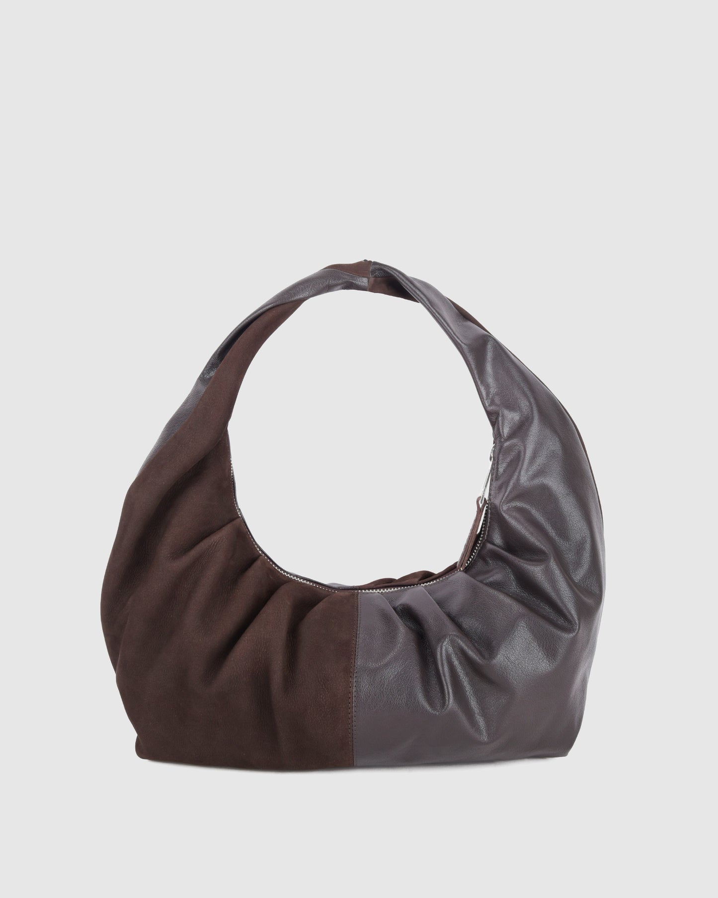 Núnoo Agnes Nubuck Chocolate Medium Chocolate