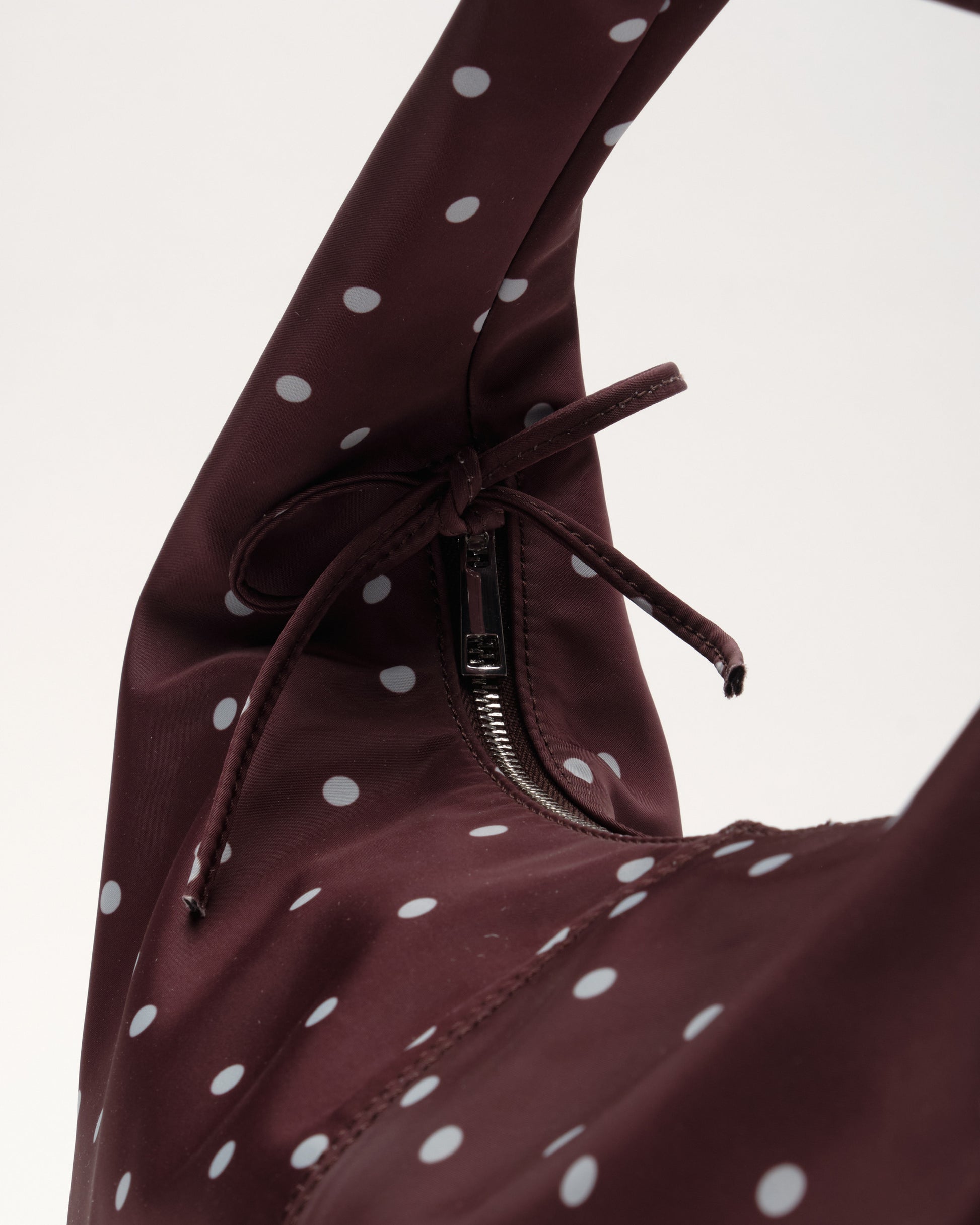 Núnoo Agnes Recycled Nylon Chocolate Dots Medium Chocolate Dots