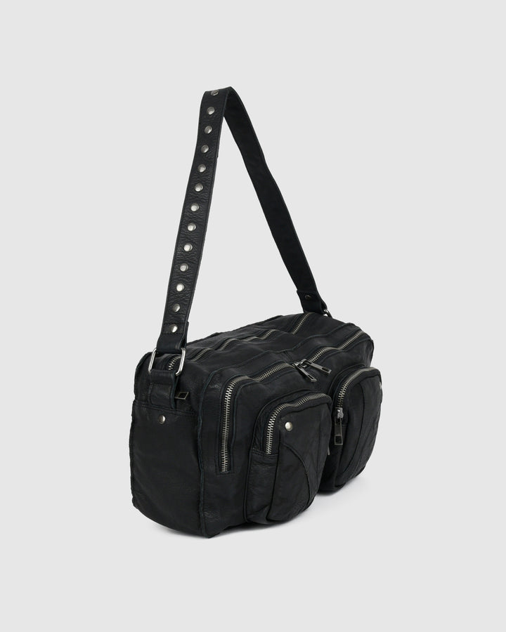 Núnoo Alimakka Washed Black w. Antique Silver Large Black