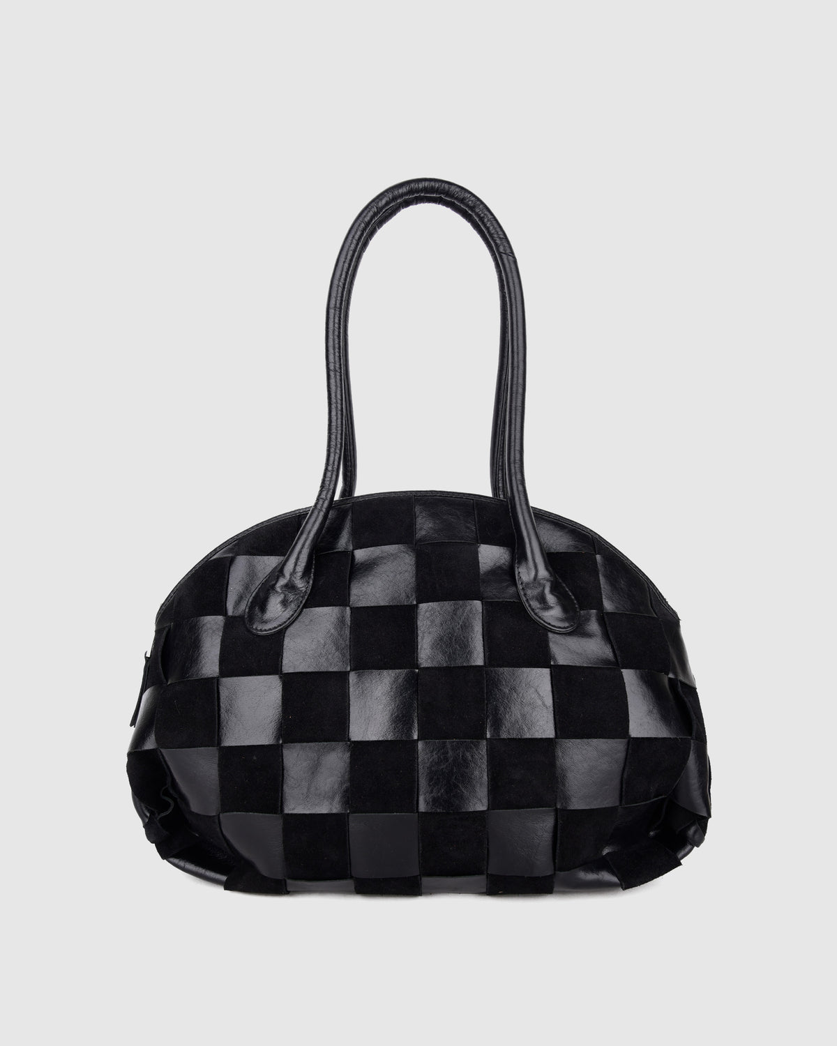 Núnoo Alina Braided Megah w. Suede Black Medium Black