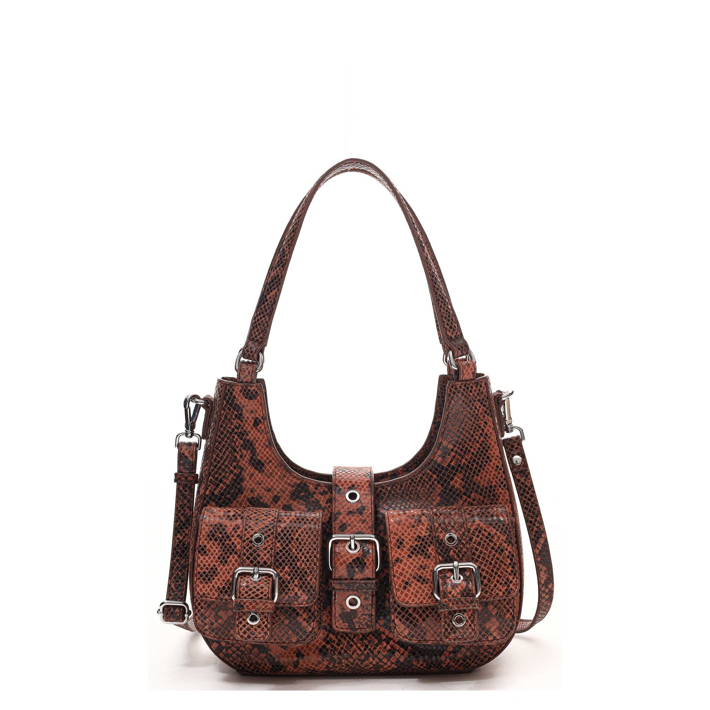 Núnoo Alva Jungle Red Shoulder bags Red