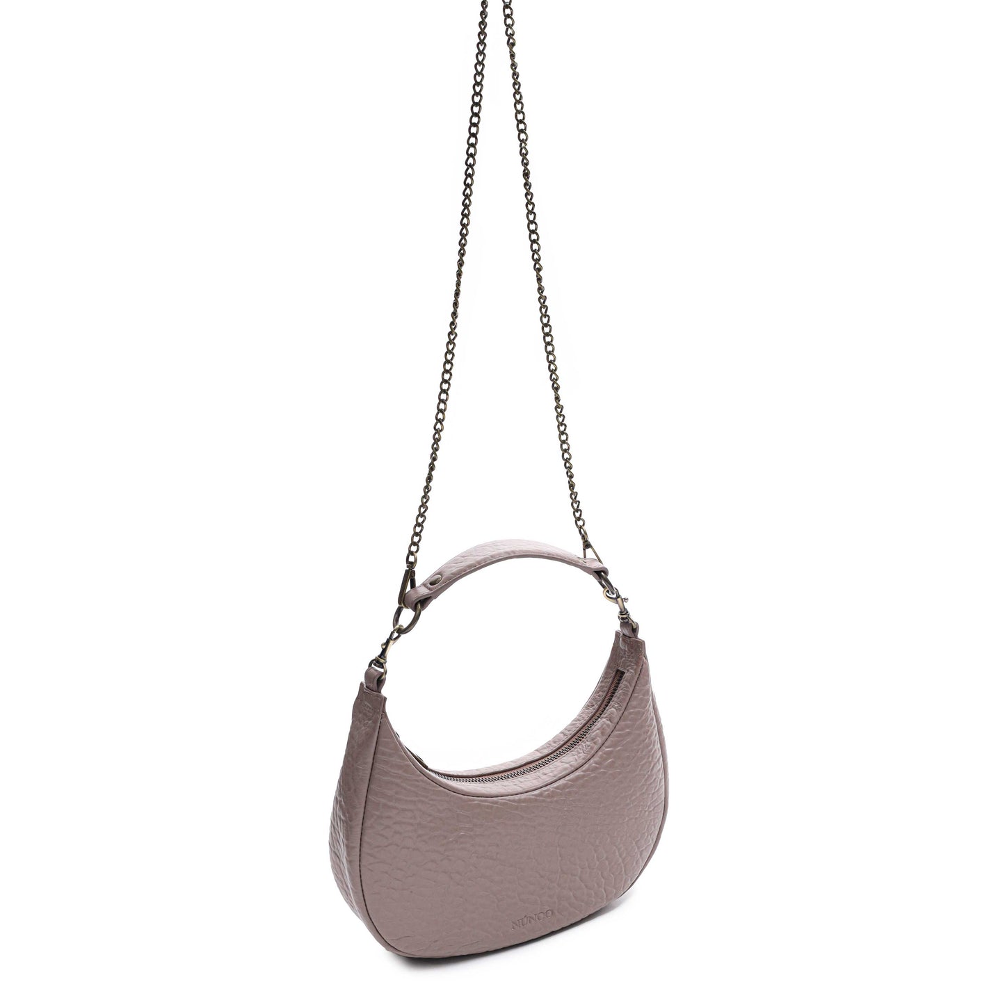Núnoo Annabel New Zealand Taupe w. Gold Shoulder bags Taupe