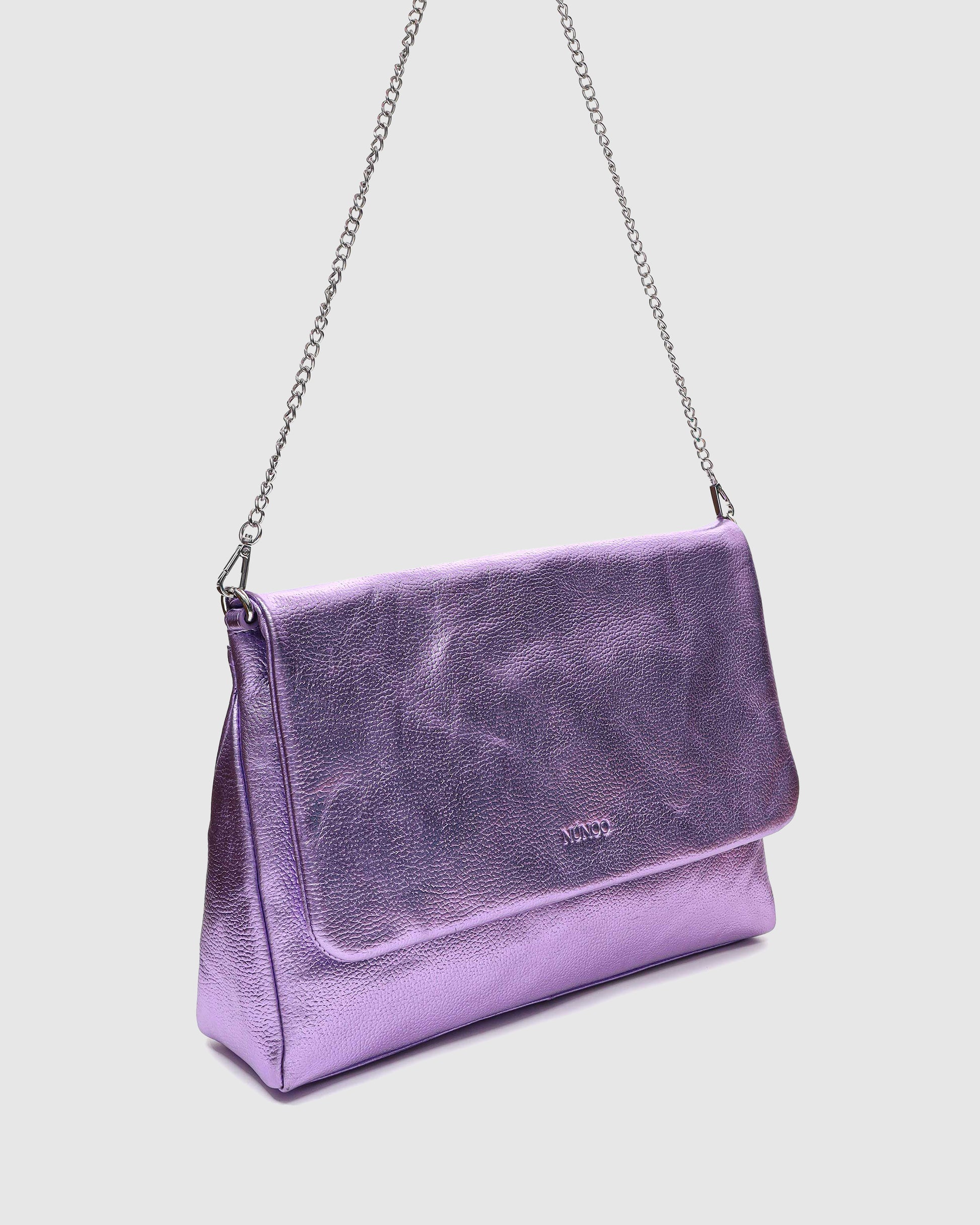 Núnoo Ariana Metallic Purple Large