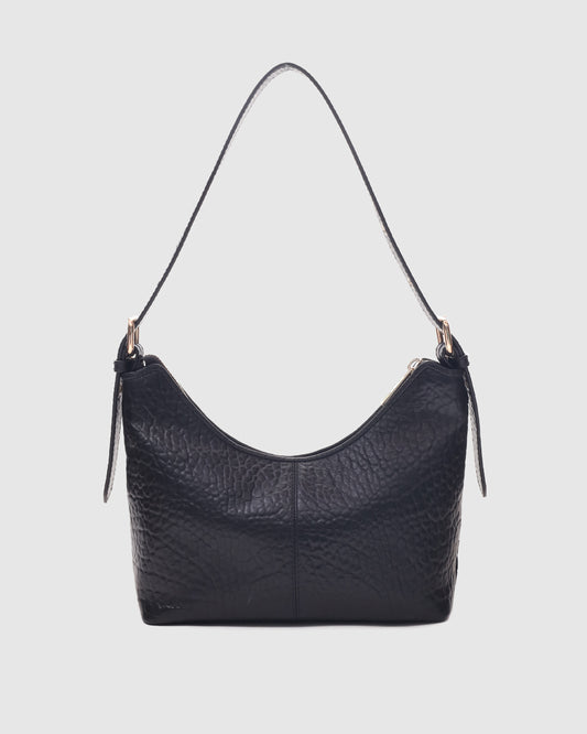 Núnoo Ava Braided New Zealand Black w. Gold Medium Black