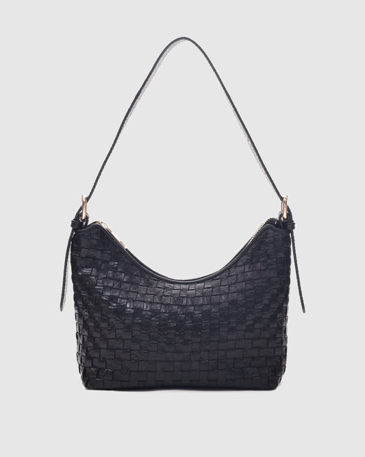 Núnoo Ava Braided New Zealand Black w. Gold Medium Black