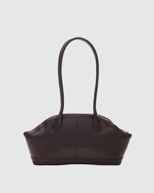 Núnoo Ayo Braided Florence Chocolate w. Gold Medium Chocolate