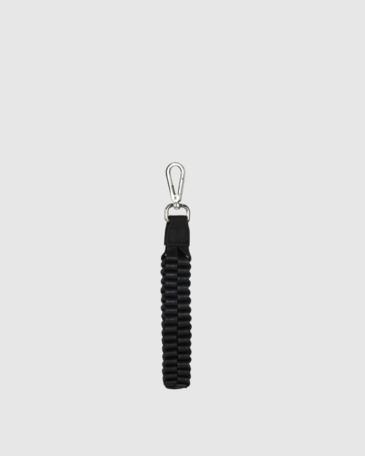 Núnoo Bagcharm Braided Black Accessories Black