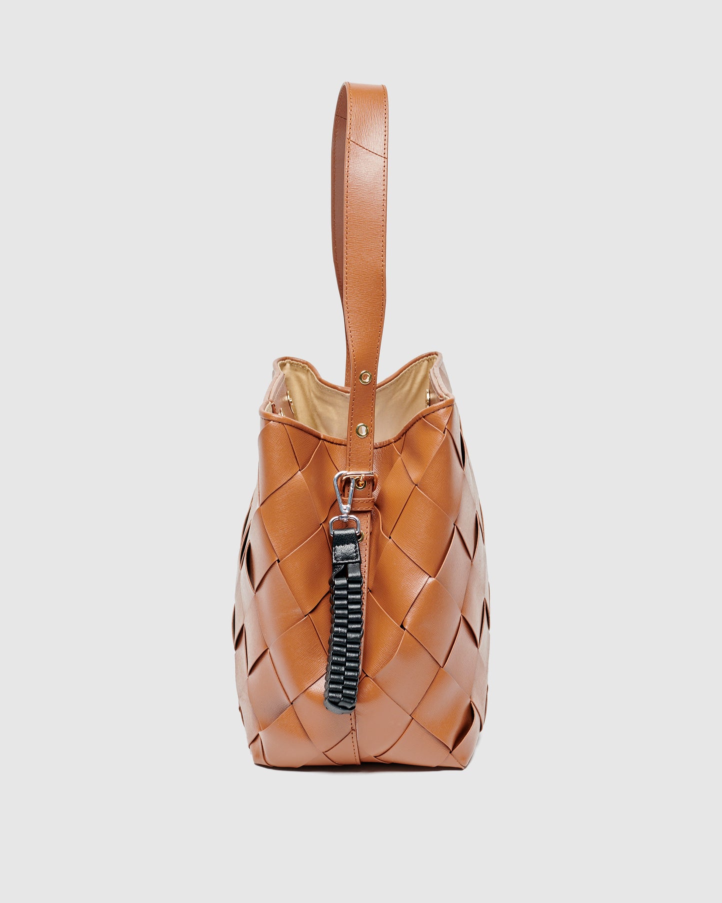 Núnoo Bagcharm Braided Black Accessories Black